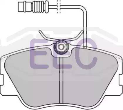 EEC BRP3025 - Komplet Pločica, disk-kočnica www.molydon.hr