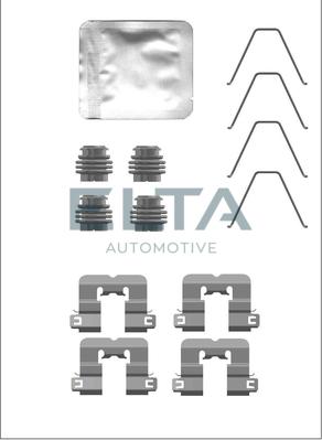 Elta Automotive EA8913 - Komplet pribora, Pločica disk kočnice www.molydon.hr