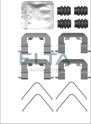 Elta Automotive EA8980 - Komplet pribora, Pločica disk kočnice www.molydon.hr