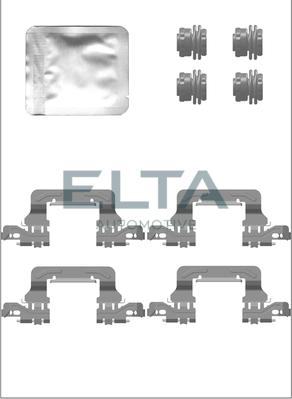 Elta Automotive EA8936 - Komplet pribora, Pločica disk kočnice www.molydon.hr