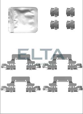 Elta Automotive EA8844 - Komplet pribora, Pločica disk kočnice www.molydon.hr