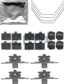 Elta Automotive EA8739 - Komplet pribora, Pločica disk kočnice www.molydon.hr