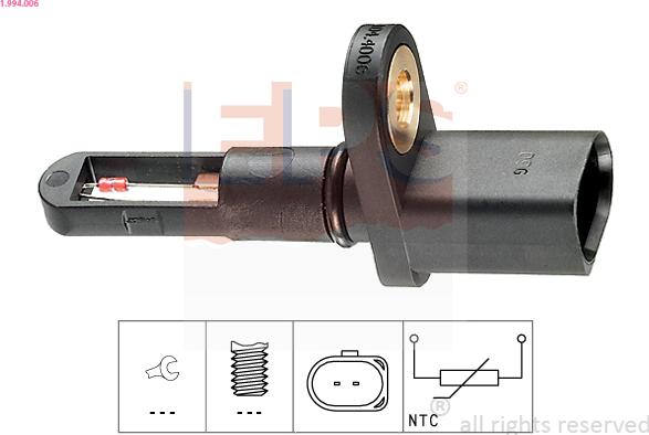 EPS 1.994.006 - Senzor, temperatura usisnog zraka www.molydon.hr