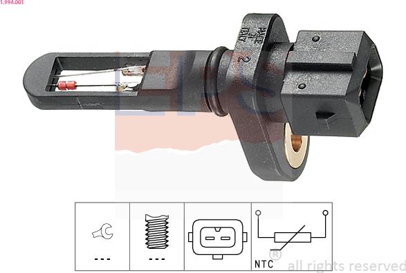 EPS 1.994.001 - Senzor, temperatura usisnog zraka www.molydon.hr