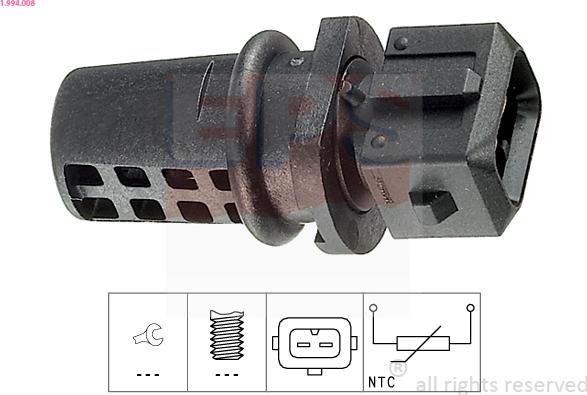 EPS 1.994.008 - Senzor, temperatura usisnog zraka www.molydon.hr