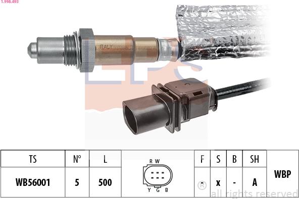 EPS 1.998.493 - Lambda-sonda www.molydon.hr