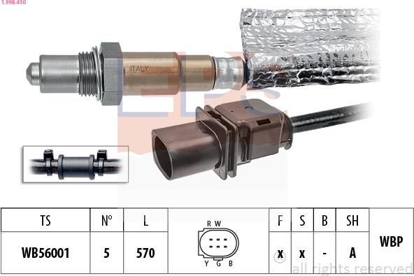 EPS 1.998.410 - Lambda-sonda www.molydon.hr