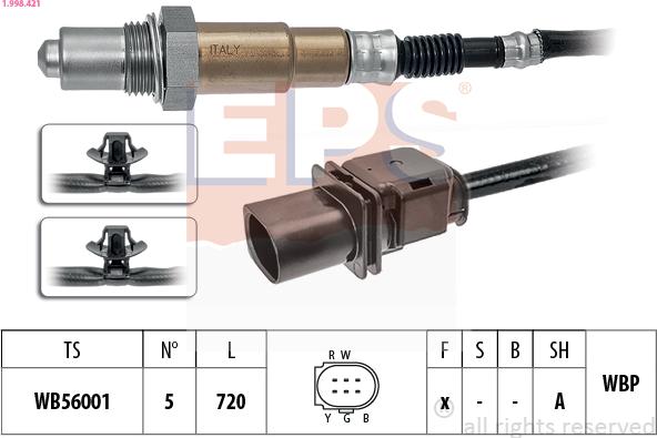 EPS 1.998.421 - Lambda-sonda www.molydon.hr