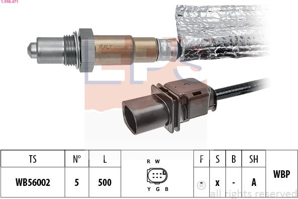 EPS 1.998.471 - Lambda-sonda www.molydon.hr