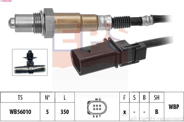 EPS 1.998.594 - Lambda-sonda www.molydon.hr