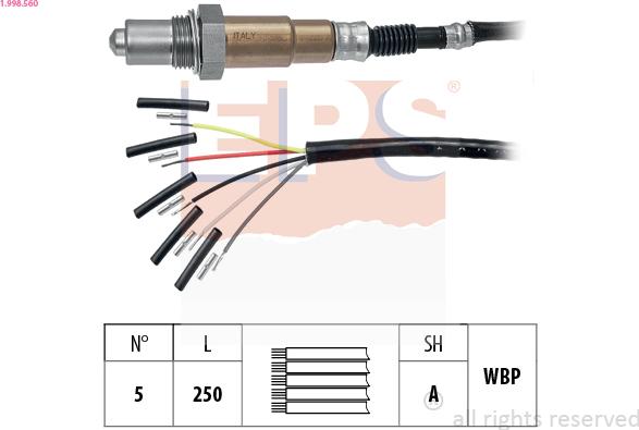 EPS 1.998.560 - Lambda-sonda www.molydon.hr