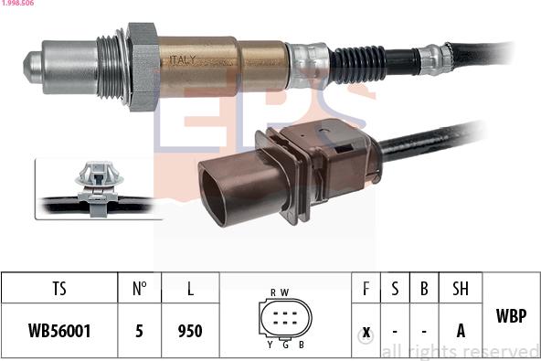 EPS 1.998.506 - Lambda-sonda www.molydon.hr