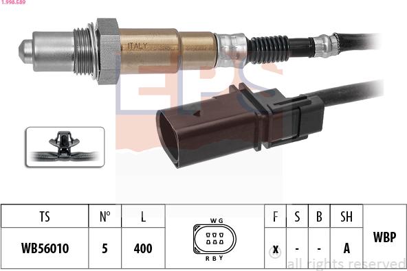 EPS 1.998.589 - Lambda-sonda www.molydon.hr