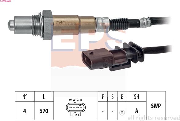 EPS 1.998.528 - Lambda-sonda www.molydon.hr