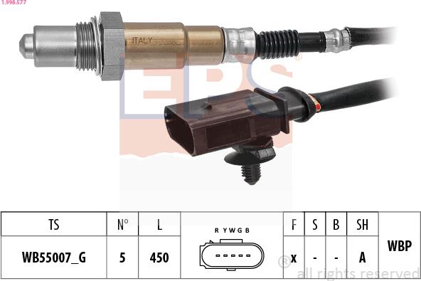 EPS 1.998.577 - Lambda-sonda www.molydon.hr