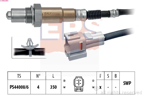 EPS 1.998.091 - Lambda-sonda www.molydon.hr