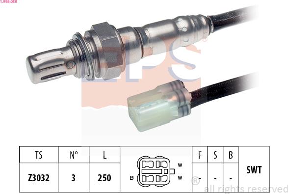 EPS 1.998.059 - Lambda-sonda www.molydon.hr