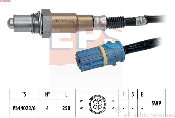 EPS 1.998.080 - Lambda-sonda www.molydon.hr