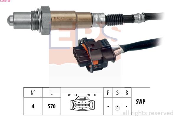 EPS 1.998.168 - Lambda-sonda www.molydon.hr