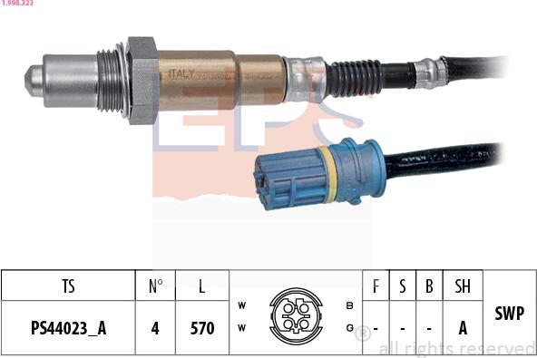 EPS 1.998.323 - Lambda-sonda www.molydon.hr