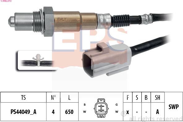 EPS 1.998.373 - Lambda-sonda www.molydon.hr