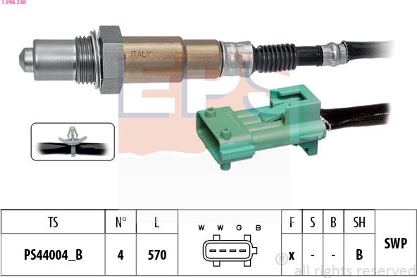 EPS 1.998.246 - Lambda-sonda www.molydon.hr