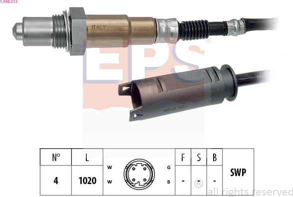 EPS 1.998.213 - Lambda-sonda www.molydon.hr