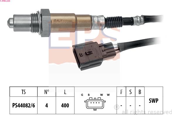 EPS 1.998.225 - Lambda-sonda www.molydon.hr