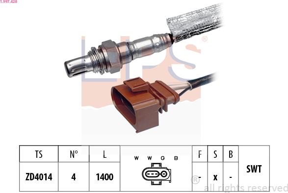 EPS 1.997.428 - Lambda-sonda www.molydon.hr