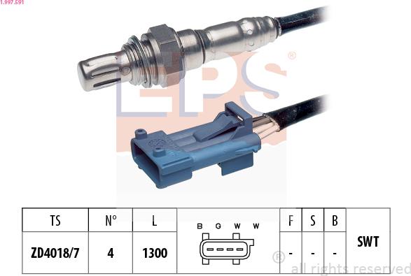 EPS 1.997.591 - Lambda-sonda www.molydon.hr