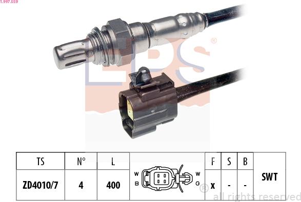 EPS 1.997.559 - Lambda-sonda www.molydon.hr