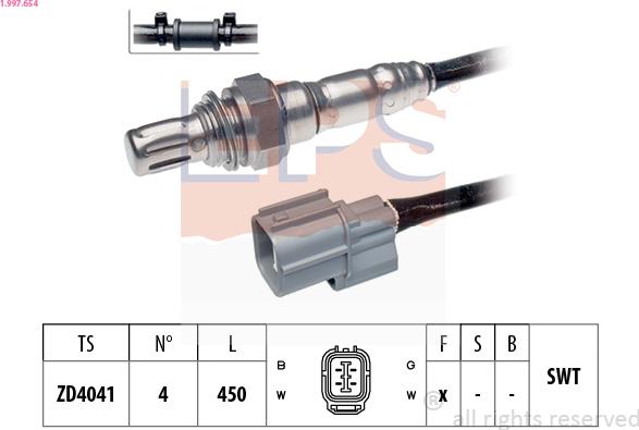 EPS 1.997.654 - Lambda-sonda www.molydon.hr