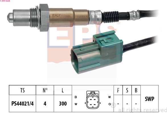 EPS 1.997.628 - Lambda-sonda www.molydon.hr