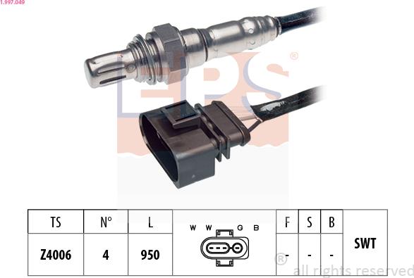 EPS 1.997.049 - Lambda-sonda www.molydon.hr