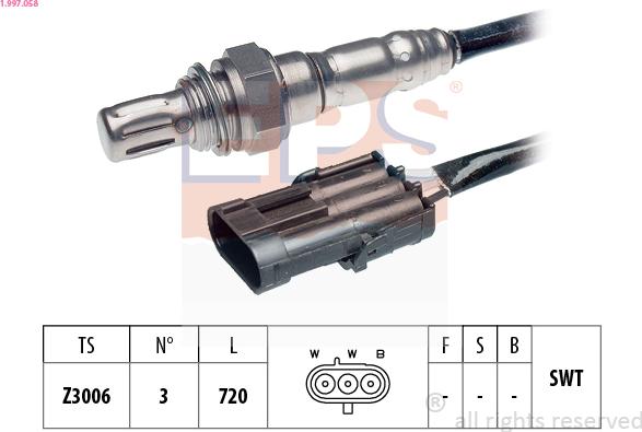 EPS 1.997.058 - Lambda-sonda www.molydon.hr