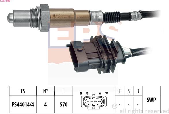 EPS 1.997.089 - Lambda-sonda www.molydon.hr