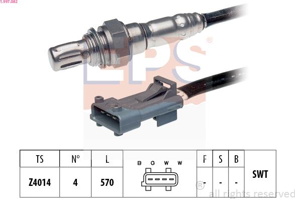 EPS 1.997.082 - Lambda-sonda www.molydon.hr