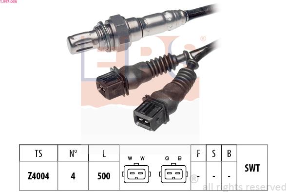 EPS 1.997.036 - Lambda-sonda www.molydon.hr