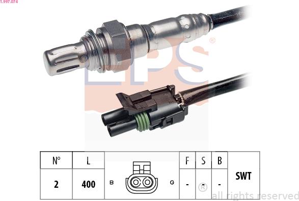 EPS 1.997.074 - Lambda-sonda www.molydon.hr