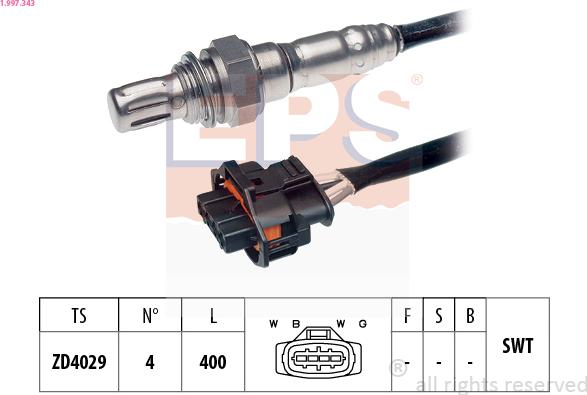 EPS 1.997.343 - Lambda-sonda www.molydon.hr