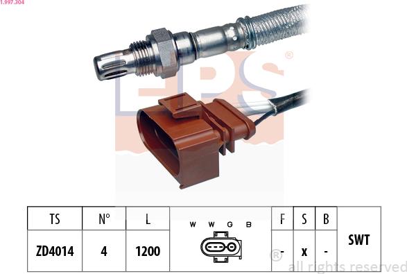 EPS 1.997.304 - Lambda-sonda www.molydon.hr