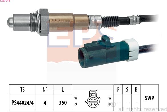 EPS 1.997.318 - Lambda-sonda www.molydon.hr