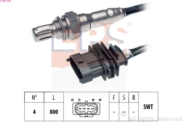 EPS 1.997.339 - Lambda-sonda www.molydon.hr