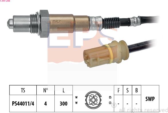 EPS 1.997.298 - Lambda-sonda www.molydon.hr