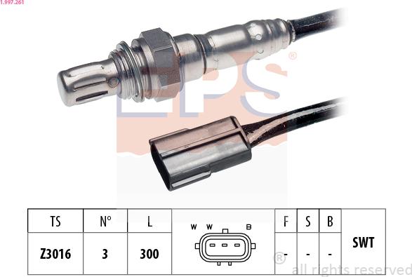 EPS 1.997.261 - Lambda-sonda www.molydon.hr