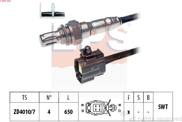 EPS 1.997.225 - Lambda-sonda www.molydon.hr