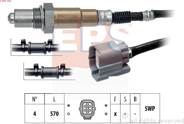 EPS 1.997.742 - Lambda-sonda www.molydon.hr