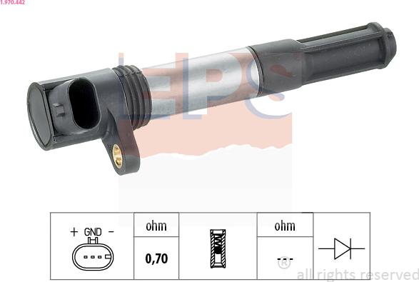 EPS 1.970.442 - Indukcioni kalem (bobina) www.molydon.hr