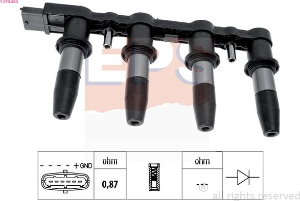 EPS 1.970.450 - Indukcioni kalem (bobina) www.molydon.hr