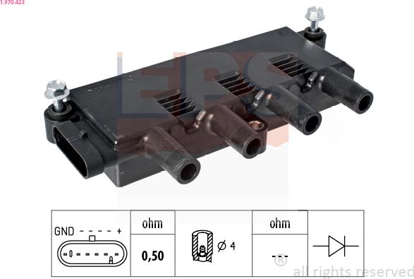 EPS 1.970.423 - Indukcioni kalem (bobina) www.molydon.hr